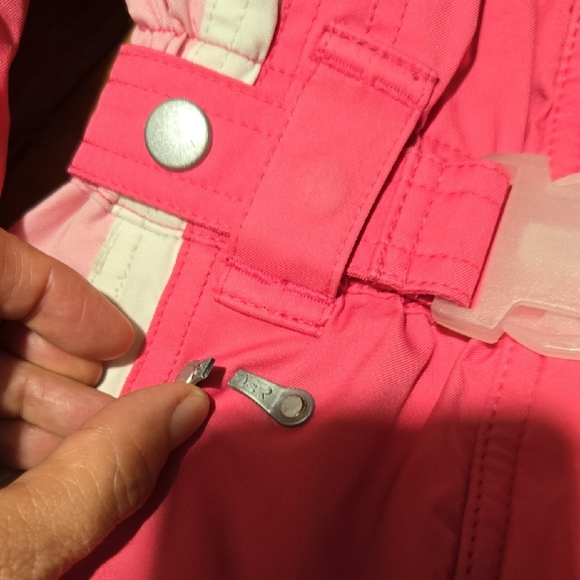 Spyder Sz 5 Pink And White One Piece Snowsuit - Picture 2 of 11